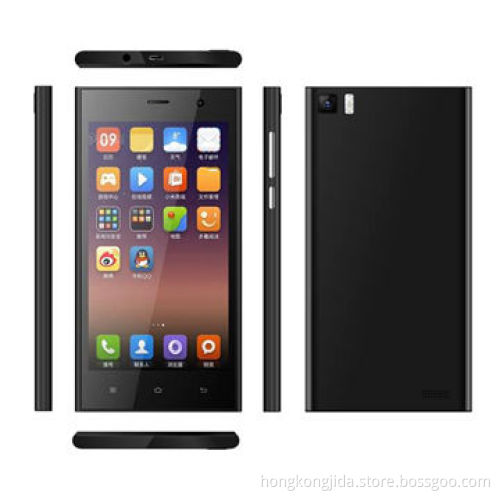 Ultra Slim 3G Android Quad-Core Smart Phone with High Resolution 8.0M+2.0M Pixel Dual Camera